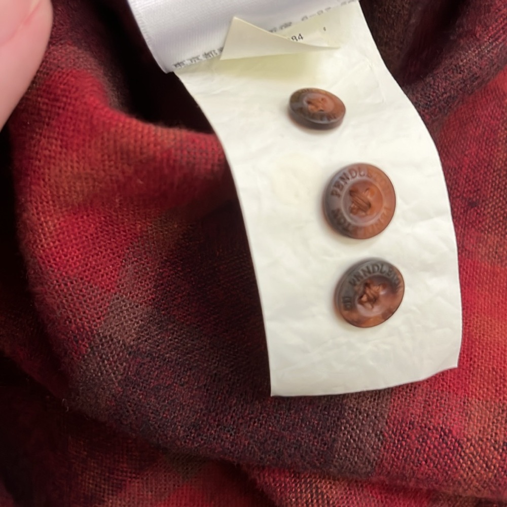 Pendleton Mason Flannel Button Down Men’s Size Me… - image 5